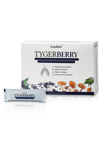 Corlive【Tygerberry (30 sachets) FREE 2x Tygerberry sachets】(商家1-3天發貨)