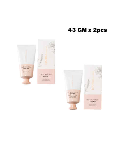 Hanna【體驗組 A｜Multi Function Cream 43gm x2pcs】（1-3工作天發貨）