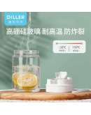 Diller 玻璃吸管|直飲兩用咖啡杯 360ml 「現貨」