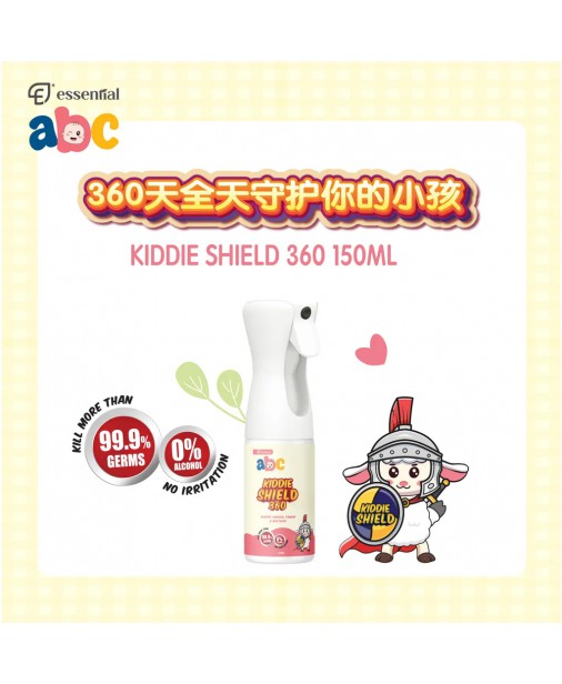 Essential ABC Kiddie Shield 360 (150ml)
