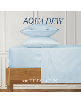 Katin Life【Aqua Dew | 4 IN 1 Bedset | 100% Pure Egyptian Cotton】