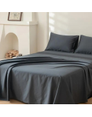 Katin Life【Deep Gray | 4 IN 1 Bedset | 100% Pure Egyptian Cotton】