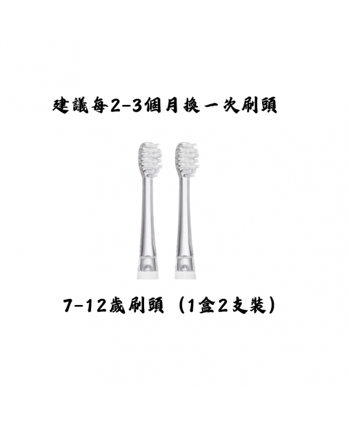 Marudai 7-12歲 軟毛刷頭（1盒共2入）【現貨】