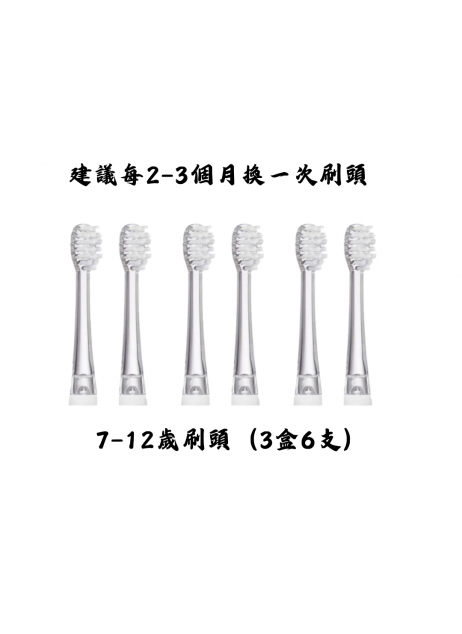 Marudai 7-12歲 軟毛刷頭（3盒共6入）【現貨】