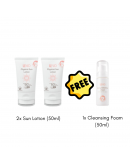 UNID【Set C - Sun Lotion 50ml x2 FREE Cleansing Foam 50ml x1 】【商家1-3天發貨】 