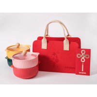 WEIPA Tote Bag *1 + Ang Pow *1 pack + Prosperity Bowl *1