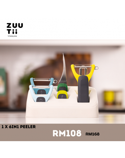 ZUUTII Mix & Match｜6 in 1 Peeler Set 削皮刀組【1-5天發貨】