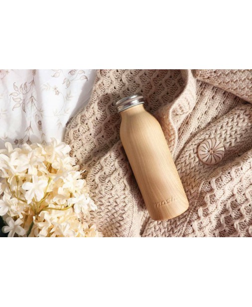 Mosh! Milk Bottle 450ML BROWN WOOD【現貨】